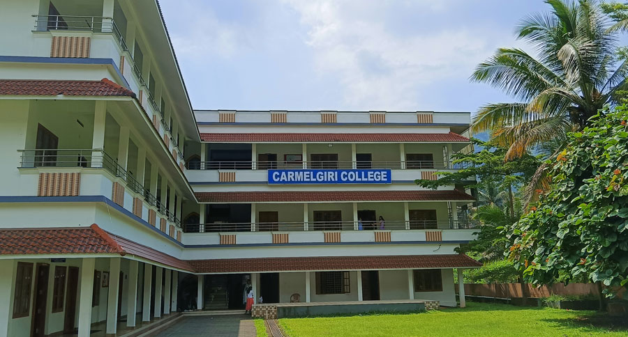 Carmelgiri College's diverse student body